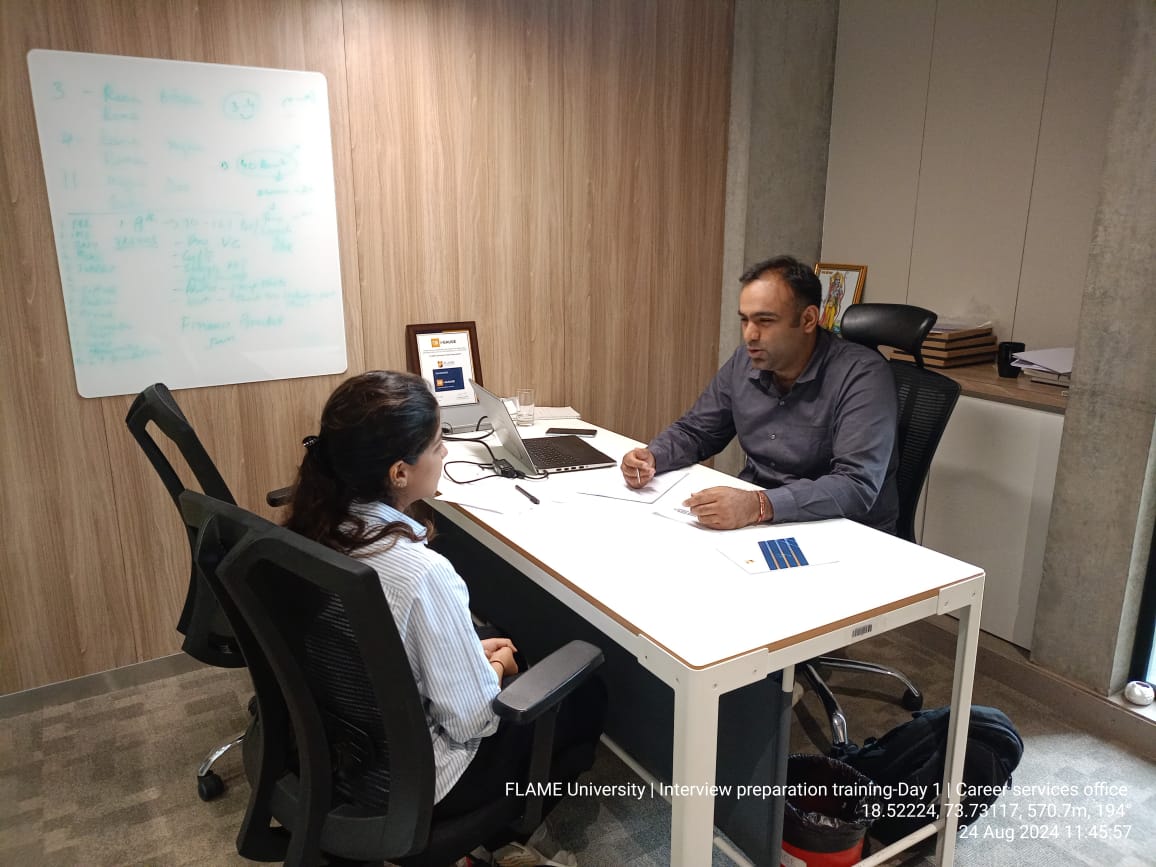 Interview preparation training, day one